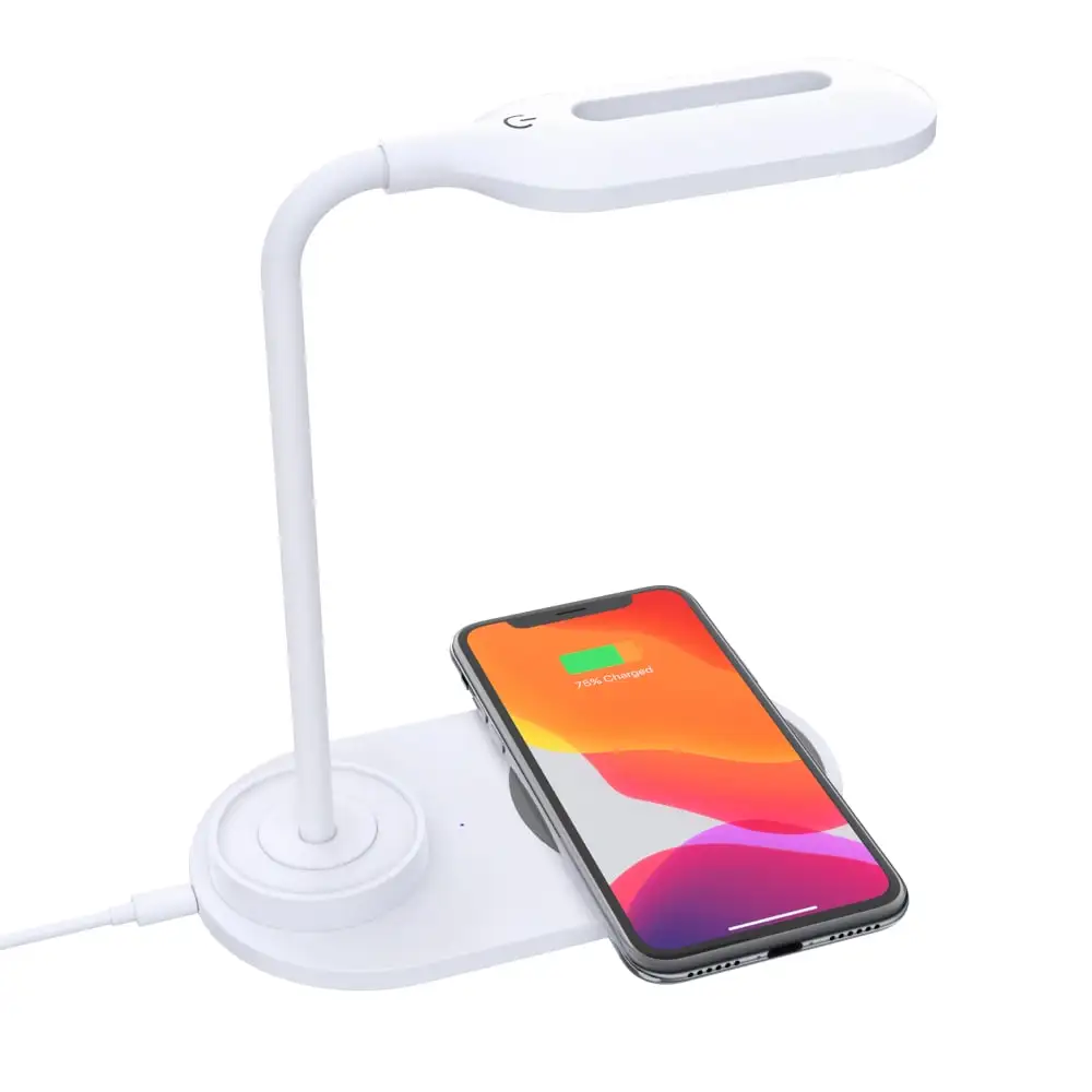 LED Desk Lamp with Wireless Charger USB Charging Port Desk Lighting Eye-Caring Reading Desk Lamp for Home Office, White black blue
LED Desk Lamp with Wireless Charger USB Charging Port Desk Lighting Eye-Caring Reading Desk Lamp for Home Office, White black blue