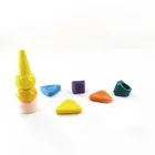 Crayon Stationery Rolling Custom Color Waterproof