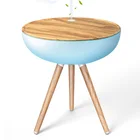 1.0L ultrasonic humidifier cool mist electric wood essential oil aroma diffuser
