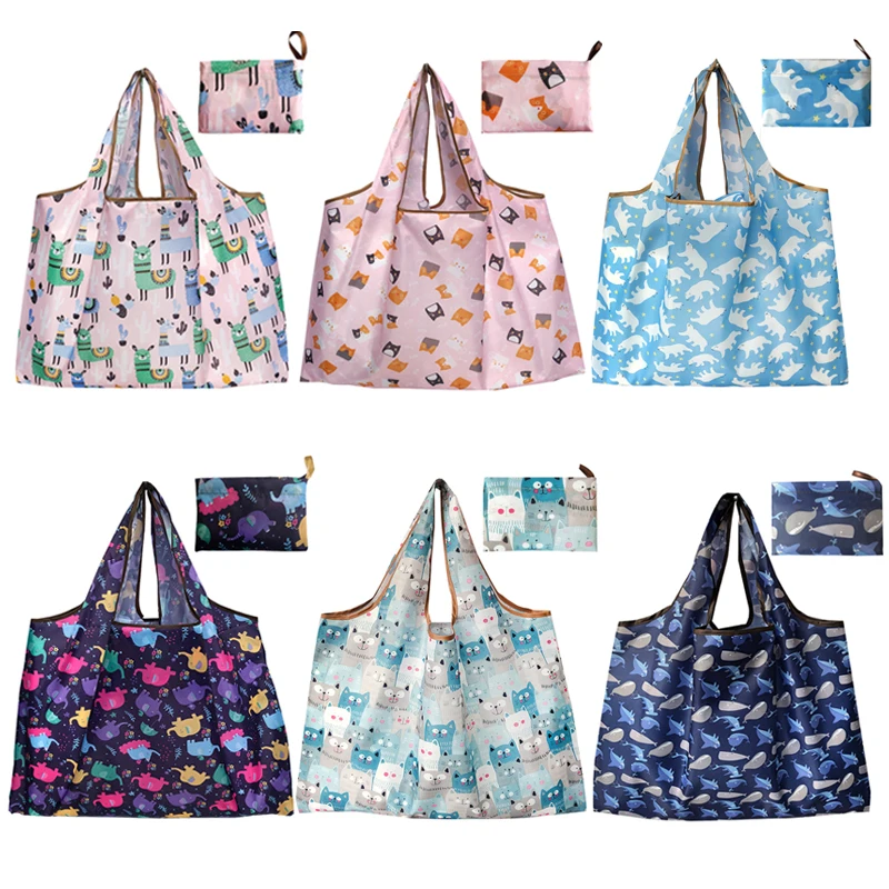 Eco-Friendly Folding Reusable Tote Bag Portable 210D Polyester Foldable Grocery Shopping Bag, Colors
Eco-Friendly Folding Reusable Tote Bag Portable 210D Polyester Foldable Grocery Shopping Bag, Colors