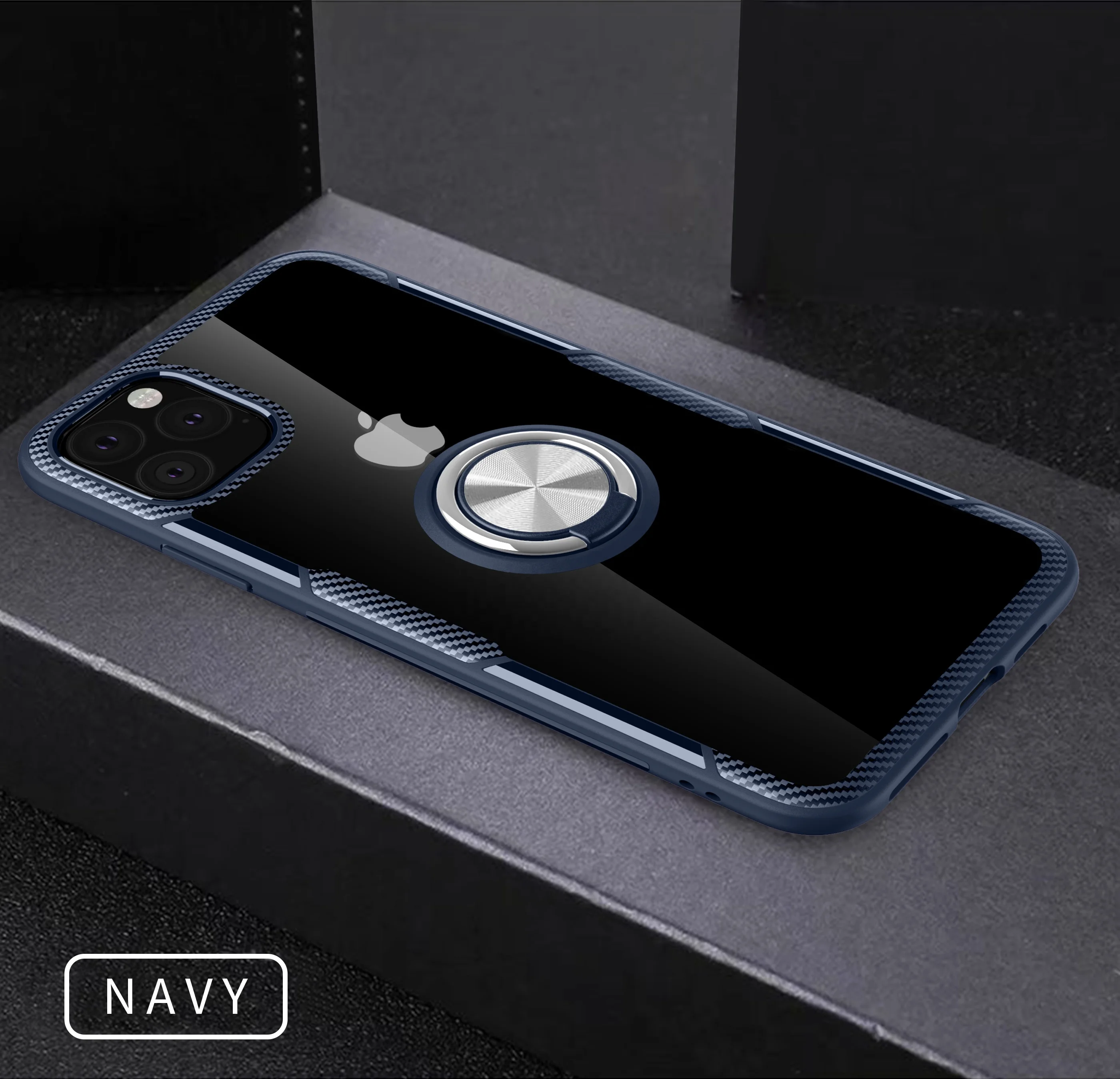 Wholesale Phone Accessories Mobile Simplicity clear transparent ring holder phone case cover for iphone 11, 5 colors
Wholesale Phone Accessories Mobile Simplicity clear transparent ring holder phone case cover for iphone 11, 5 colors