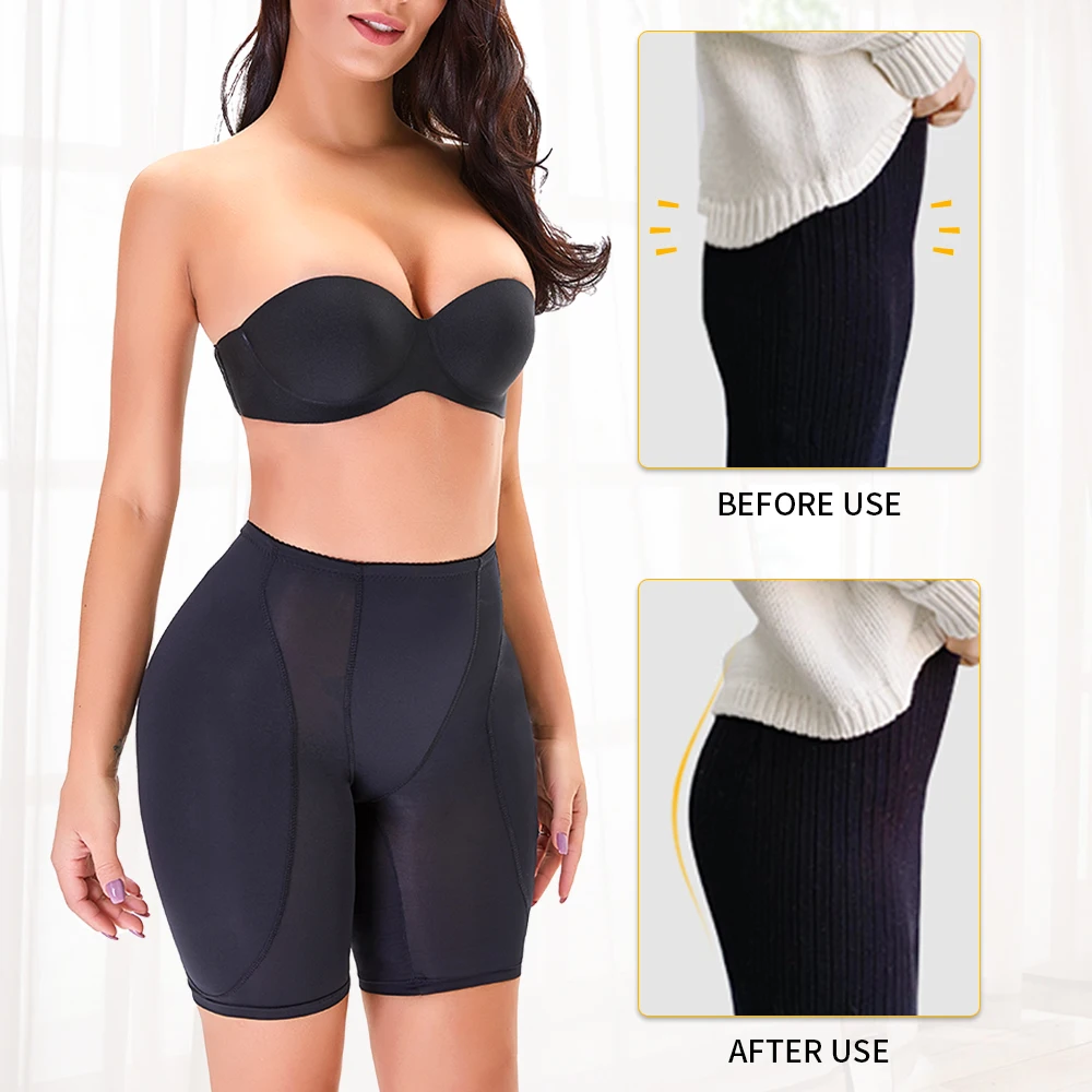 Women Sexy Butt Lifter Padded Butt Hip Enhancer Shaper Panties Underwear, Black and khaki
Women Sexy Butt Lifter Padded Butt Hip Enhancer Shaper Panties Underwear, Black and khaki