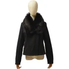 Fur Women High Quality Cool Faux Fur Jackets Non-animal Garment Soft Fur Collar Short Winter Jackets
