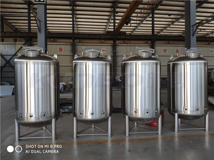 Kunbo Liter Stainless Steel Water Tank Price Milk Storage Tank