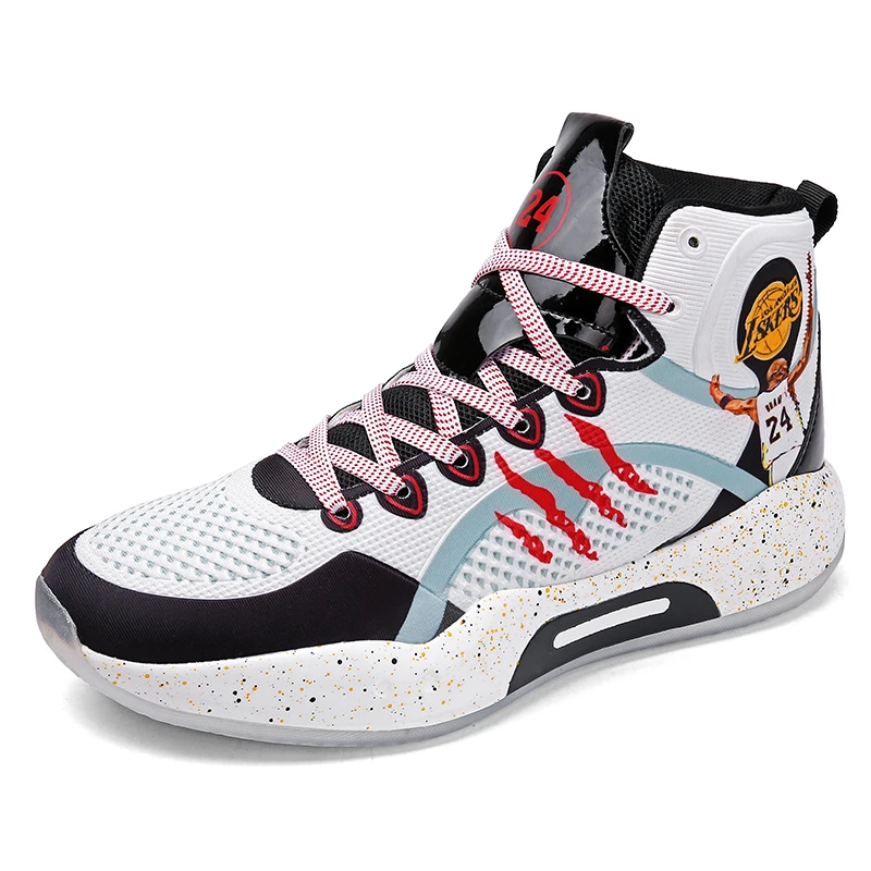 New Style High Top Sneakers Anti Slip Breathable Sport Shoes Casual Men's Basketball Shoes, Black,blue,yellow
New Style High Top Sneakers Anti Slip Breathable Sport Shoes Casual Men's Basketball Shoes, Black,blue,yellow
