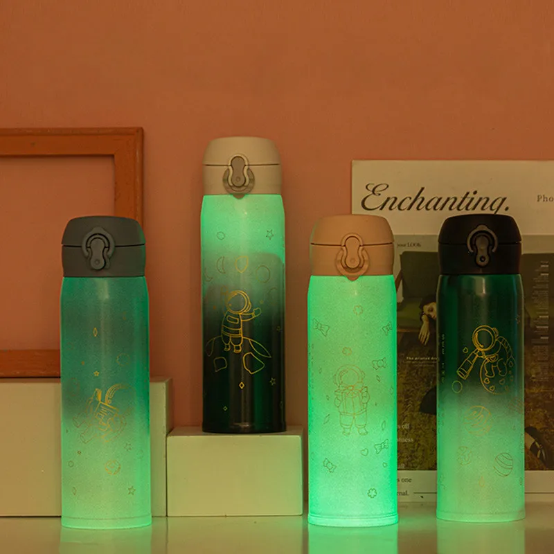 500ml Creative Luminous Thermos Bottle Personality Stainless Steel Vacuum Flask Space Travel Luminous Water Bottle Thermos Cup
500ml Creative Luminous Thermos Bottle Personality Stainless Steel Vacuum Flask Space Travel Luminous Water Bottle Thermos Cup