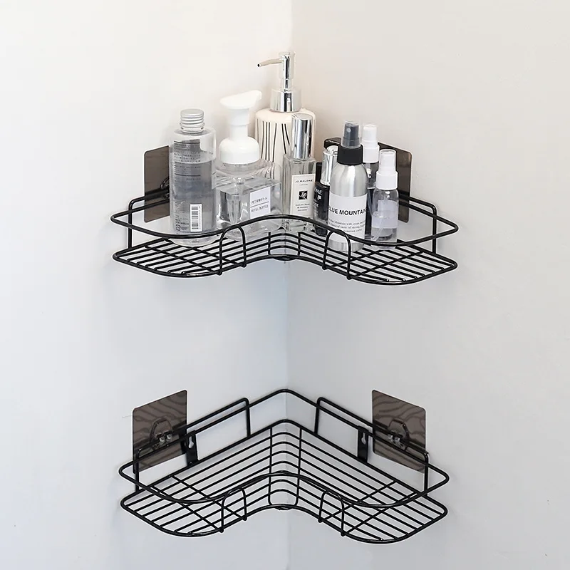 Nordic Simple Punch-Free Iron Storage Rack Storage Rack Bathroom Bathroom Kitchen Three Angle Frame Bathroom Angle Frame
Nordic Simple Punch-Free Iron Storage Rack Storage Rack Bathroom Bathroom Kitchen Three Angle Frame Bathroom Angle Frame