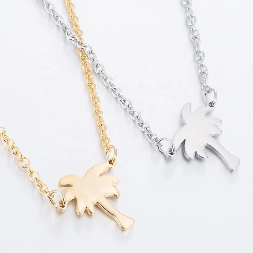 Chunky Stainless Steel Necklace In Stock Coconut Tree Chain Necklace Women Jewelry Fashion Men Gift Party Classic Unisex Collar
Chunky Stainless Steel Necklace In Stock Coconut Tree Chain Necklace Women Jewelry Fashion Men Gift Party Classic Unisex Collar