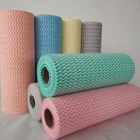 Colored PP composited wood pulp spunlace nonwoven fabric