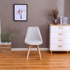 fancy armless stacking plastic chair, wood design pp plastic black dining chair set modern wood
