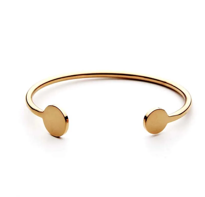 Unisex Simple stainless steel Cuff bangle Bracelet Gold Platinum Plated Fine Bracelets Fashion Jewelry
Unisex Simple stainless steel Cuff bangle Bracelet Gold Platinum Plated Fine Bracelets Fashion Jewelry