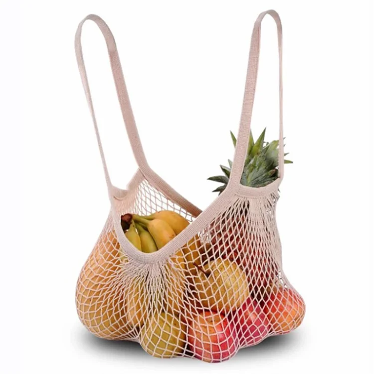 Reusable Grocery Cotton Net Bag Washable Foldable Net Tote String Mesh Shopping Net Bag
Reusable Grocery Cotton Net Bag Washable Foldable Net Tote String Mesh Shopping Net Bag