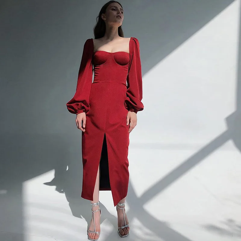 2020 new arrivals autumn collection bubble long sleeve women sexy bodycon casual dresses
2020 new arrivals autumn collection bubble long sleeve women sexy bodycon casual dresses