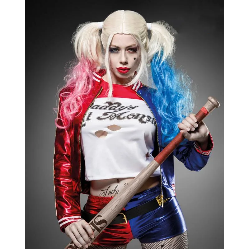 DC tv & Movie Birds of PreyOne Suicide Squad Harley Quinn uniform suit Halloween Cosplay Costume
DC tv & Movie Birds of PreyOne Suicide Squad Harley Quinn uniform suit Halloween Cosplay Costume