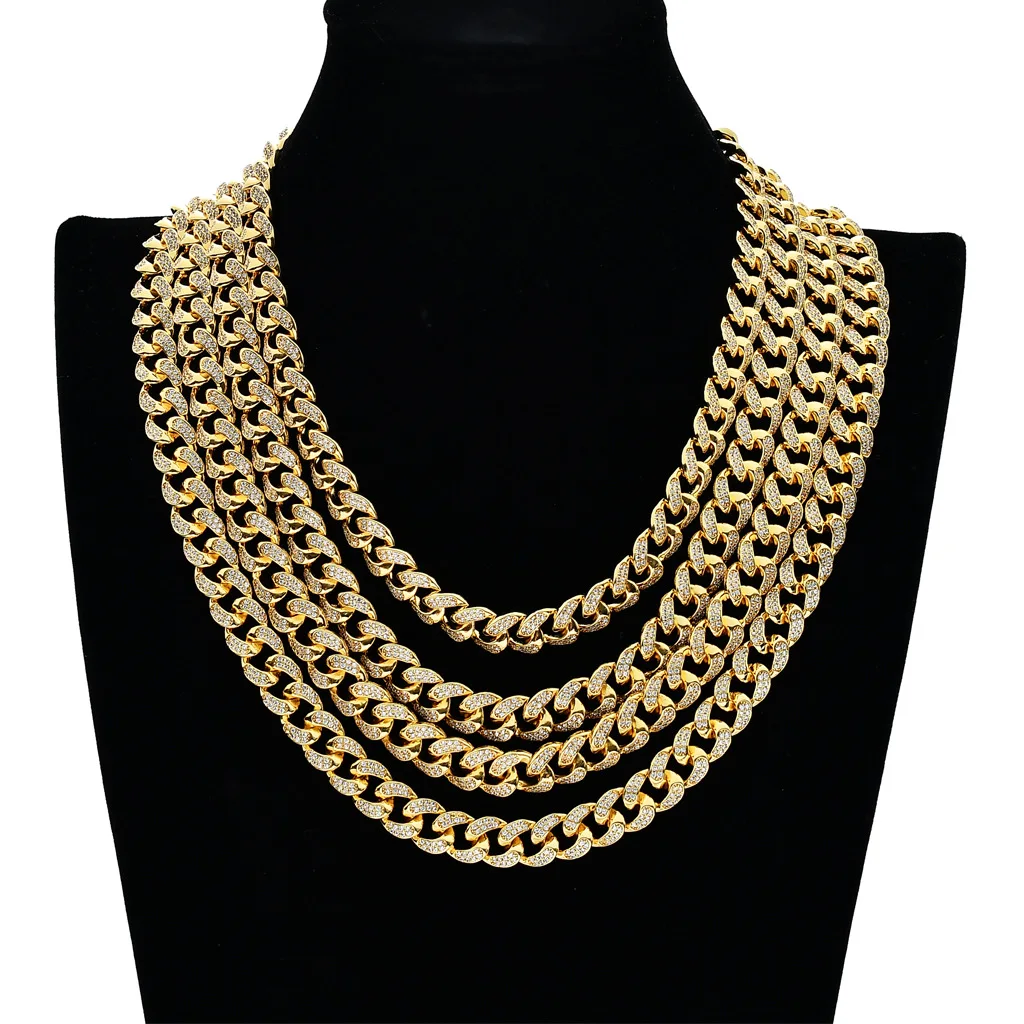 Wholesale Exquisite 5A+ Zircon Bling cuban chain 14k 18k gold plated cuban link necklace&Bracelet Hip hop jewelry, Gold,silver
Wholesale Exquisite 5A+ Zircon Bling cuban chain 14k 18k gold plated cuban link necklace&Bracelet Hip hop jewelry, Gold,silver