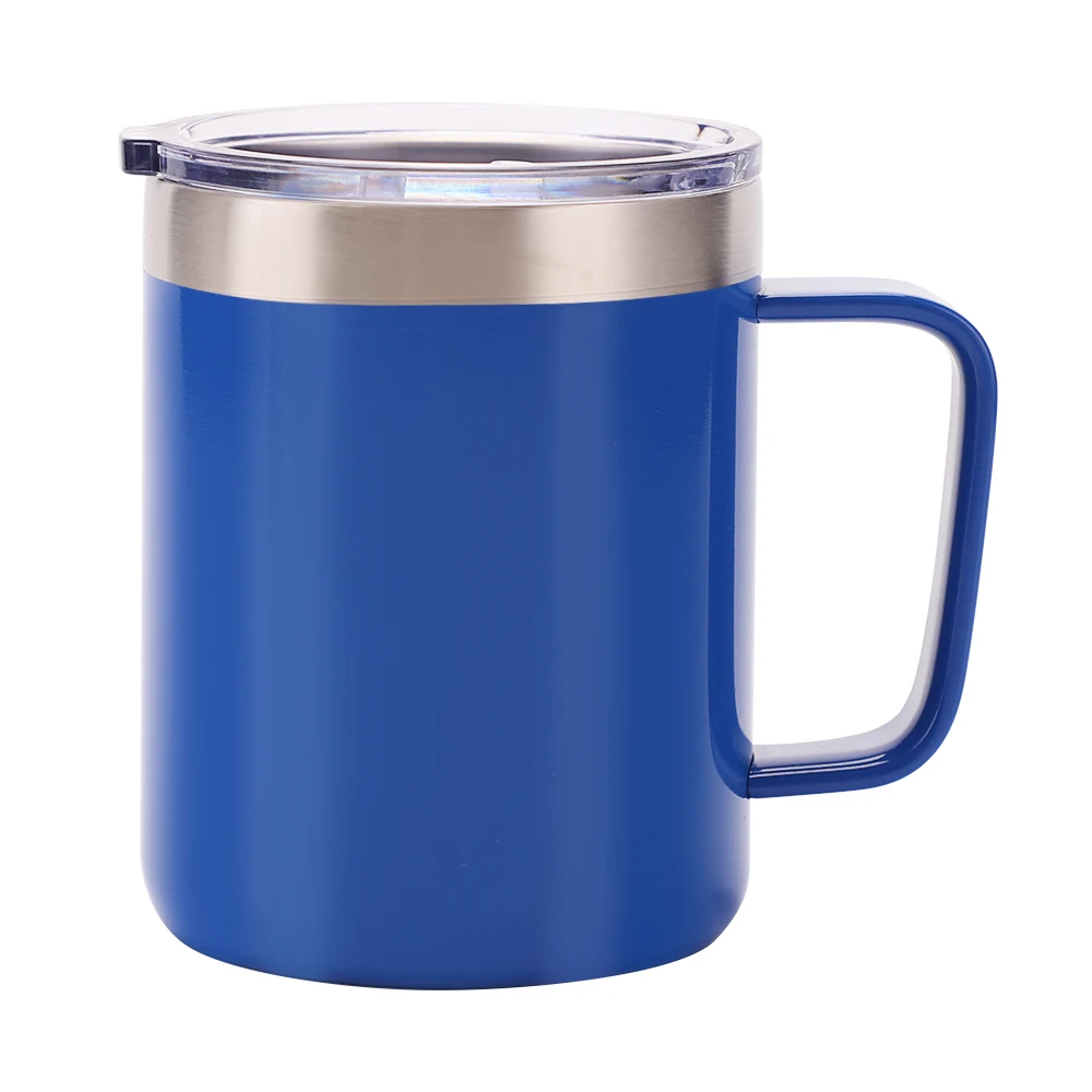 High Quality 10oz Stainless Steel Travel Tumbler Coffee Mug Wine Cup Coffee Mug With Handle, Customized color
High Quality 10oz Stainless Steel Travel Tumbler Coffee Mug Wine Cup Coffee Mug With Handle, Customized color