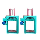 Automatic horizontal waste paper baler plastic baling press machine