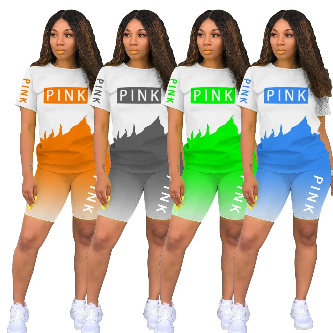 summer Biker Shorts Set Tie dye Tshirt and bodycon pants Two Piece Set pink Print Plus Size Women clothes tracksuits summer 2021
summer Biker Shorts Set Tie dye Tshirt and bodycon pants Two Piece Set pink Print Plus Size Women clothes tracksuits summer 2021