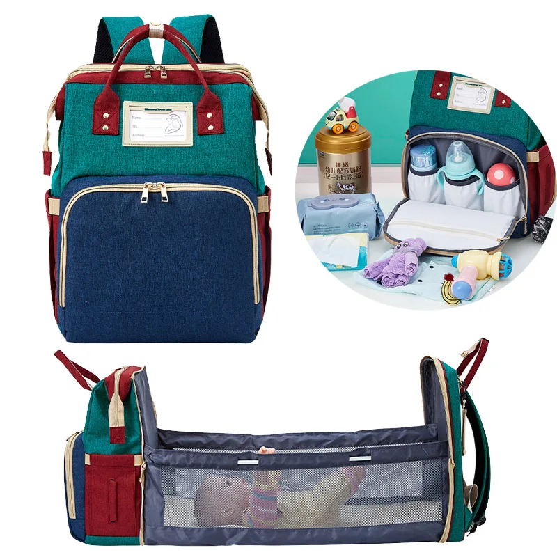 Motherstyle Outdoor Portable Crib Bag Multi-function Large-capacity Mother Backpack Foldable Diaper Bags Winter Keep-warm Pack
Motherstyle Outdoor Portable Crib Bag Multi-function Large-capacity Mother Backpack Foldable Diaper Bags Winter Keep-warm Pack