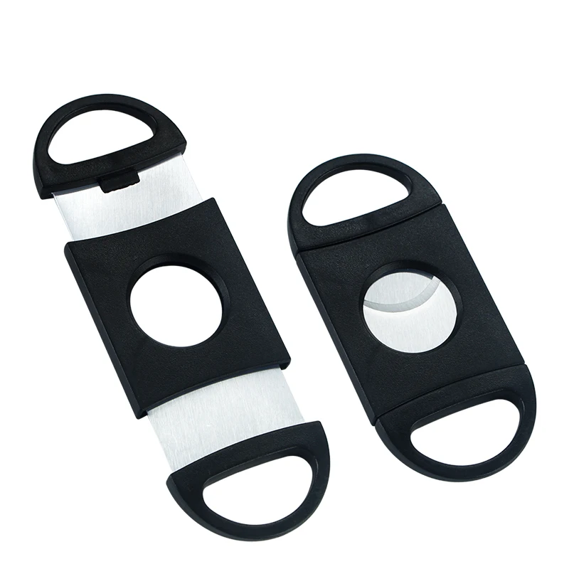 Plastic Tobacco Accessories Stainless Steel Scissors Knife Double Blades Cigar Cutter
Plastic Tobacco Accessories Stainless Steel Scissors Knife Double Blades Cigar Cutter