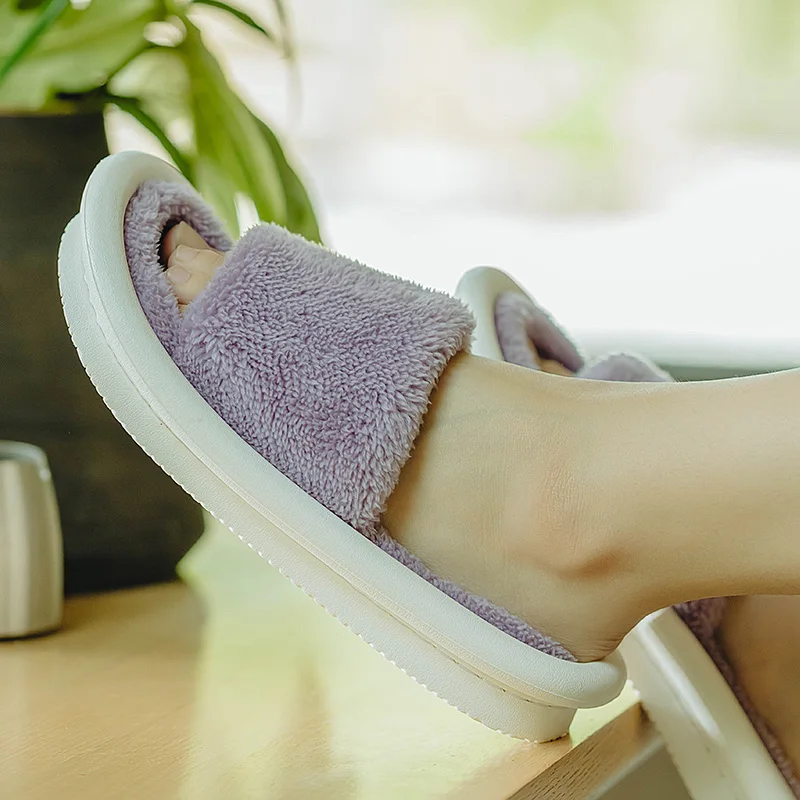 UTUNE Winter Plush Cotton Slippers For Ladies Home Indoor Mute Soft Bottom Non-slip Male Couple Shoes Slides, Multi color
UTUNE Winter Plush Cotton Slippers For Ladies Home Indoor Mute Soft Bottom Non-slip Male Couple Shoes Slides, Multi color