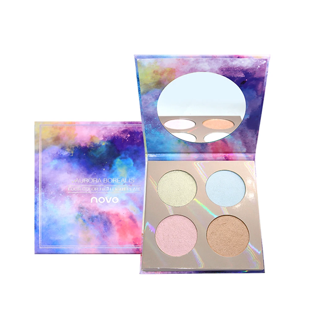 NOVO! Face cosmetics 4 color natural palette eye shadow / blush / highlighter stereo repair capacity long-lasting makeup highlig, Multi-colored
NOVO! Face cosmetics 4 color natural palette eye shadow / blush / highlighter stereo repair capacity long-lasting makeup highlig, Multi-colored