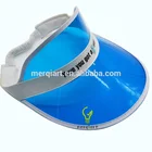 Sun Visor Caps Transparent Colored Plastic Sun Hat Solar Face Shield Hat Summer UV Protection Outdoor Sports Be