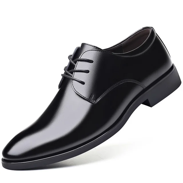 Wholesale Men's fashion casual leather shoes with lightweight non-slip working shoes, As the picture show
Wholesale Men's fashion casual leather shoes with lightweight non-slip working shoes, As the picture show