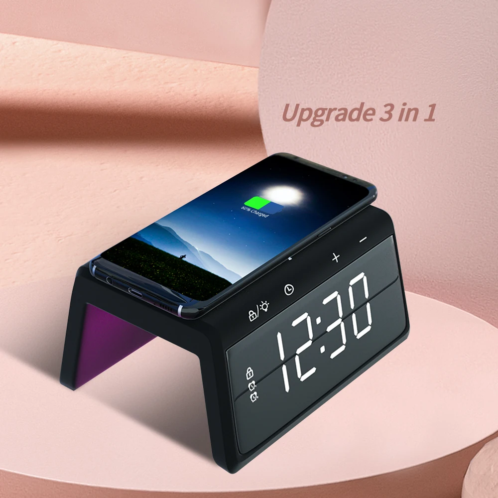 2022 Cheap Qi Certified 3 in 1 Multifunctional Led Desk Lamp USB Port Wireless Phone Charger 10W Fast Multi-Function Charging
2022 Cheap Qi Certified 3 in 1 Multifunctional Led Desk Lamp USB Port Wireless Phone Charger 10W Fast Multi-Function Charging