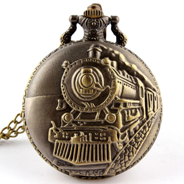 Taschenuhr hot sale fashion Luminous LED Necklace Vintage Clock Unique steampunk style Train Locomotive Quartz Pocket Watch, 3 colors
Taschenuhr hot sale fashion Luminous LED Necklace Vintage Clock Unique steampunk style Train Locomotive Quartz Pocket Watch, 3 colors