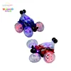 LED Light Toys Remote Control 3D Super Stunt Car Toy Musical Cool Flashing Rechargeable toy car Idea Gift For Kids