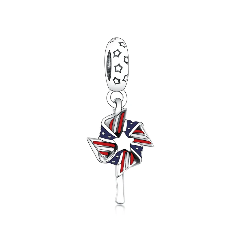 Hot Sale 925 Sterling Silver Enamel United Kingdom Pinwheel Charms Fit Original Charms Pandora Bracelets
Hot Sale 925 Sterling Silver Enamel United Kingdom Pinwheel Charms Fit Original Charms Pandora Bracelets