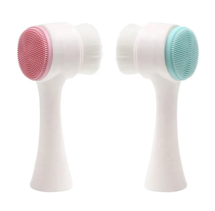 Amazon Bestsellers Manual Facial Brush Soft Fiber & Silicone Two Sided Brushes Deep Pores Cleansing well, Blue,pink
Amazon Bestsellers Manual Facial Brush Soft Fiber & Silicone Two Sided Brushes Deep Pores Cleansing well, Blue,pink