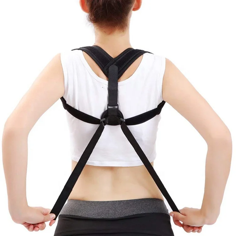 orthopedic back posture corrector shoulder support back braces to correct posture, Black back support belt
orthopedic back posture corrector shoulder support back braces to correct posture, Black back support belt