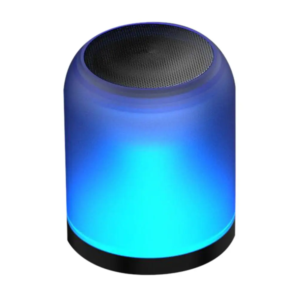 A1 5.0 Speaker Mini Wireless Audio-visual Loudspeaker With Colorful Breathing Atmosphere Lights Stereo Audio Sound Box
A1 5.0 Speaker Mini Wireless Audio-visual Loudspeaker With Colorful Breathing Atmosphere Lights Stereo Audio Sound Box