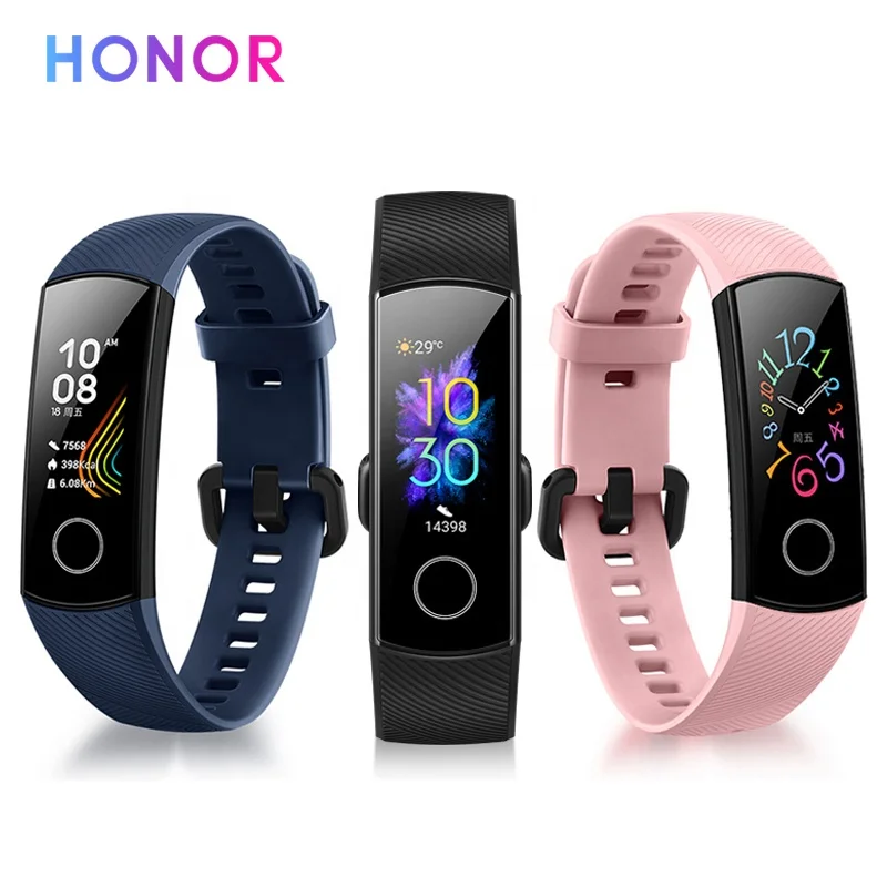 Huawei HONOR Band 5 Smart Watch Magic Color Touch Screen Swim Stroke Detect Heart Rate Sleep Nap Band Honor 5
Huawei HONOR Band 5 Smart Watch Magic Color Touch Screen Swim Stroke Detect Heart Rate Sleep Nap Band Honor 5