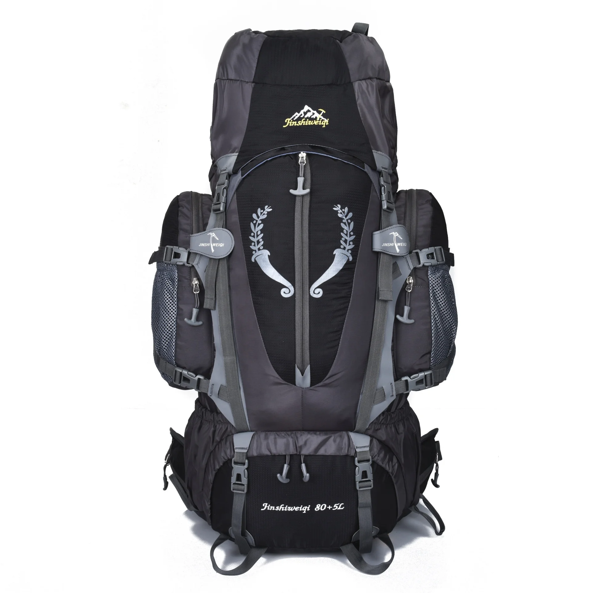 Hot sale 85L lightweight large capacity camping mountaineering water resistant nylon bag hiking backpacks, Customized
Hot sale 85L lightweight large capacity camping mountaineering water resistant nylon bag hiking backpacks, Customized