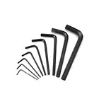 L-key Alloy Universal Colored Long Allen Titanium Hex Wrenches Key Spanner with Look