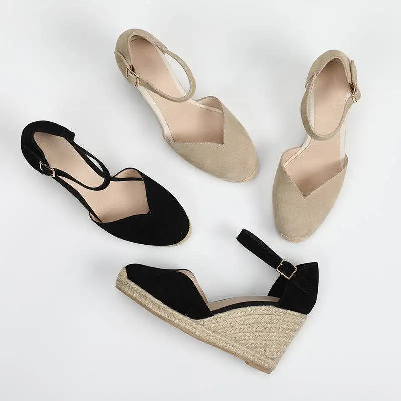 womens wedge sandals leather footwear high heels autumn espadrilles shoes for ladies
womens wedge sandals leather footwear high heels autumn espadrilles shoes for ladies