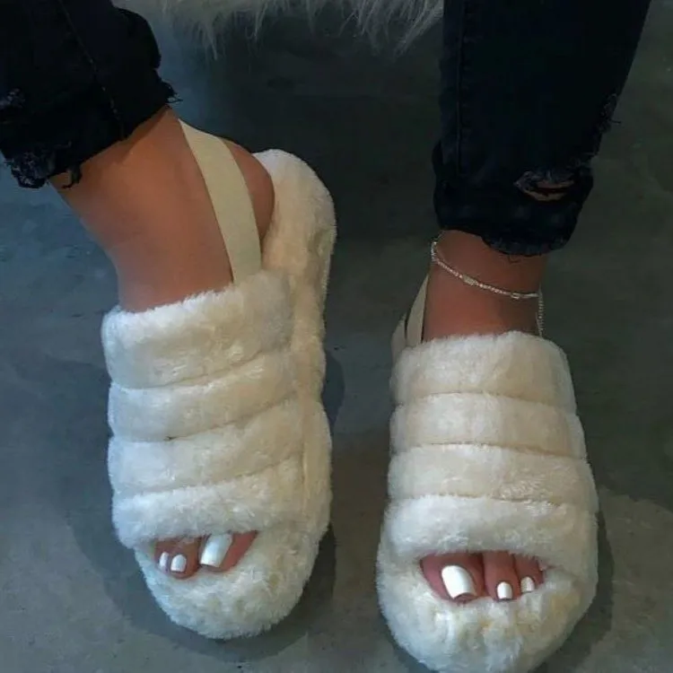 Factory Hot Selling 6 Colors Fluff Casual Women's Slippers Comfortable Cotton Slipper Low-heel Ladies Fashion Sandals Soft Women
Factory Hot Selling 6 Colors Fluff Casual Women's Slippers Comfortable Cotton Slipper Low-heel Ladies Fashion Sandals Soft Women