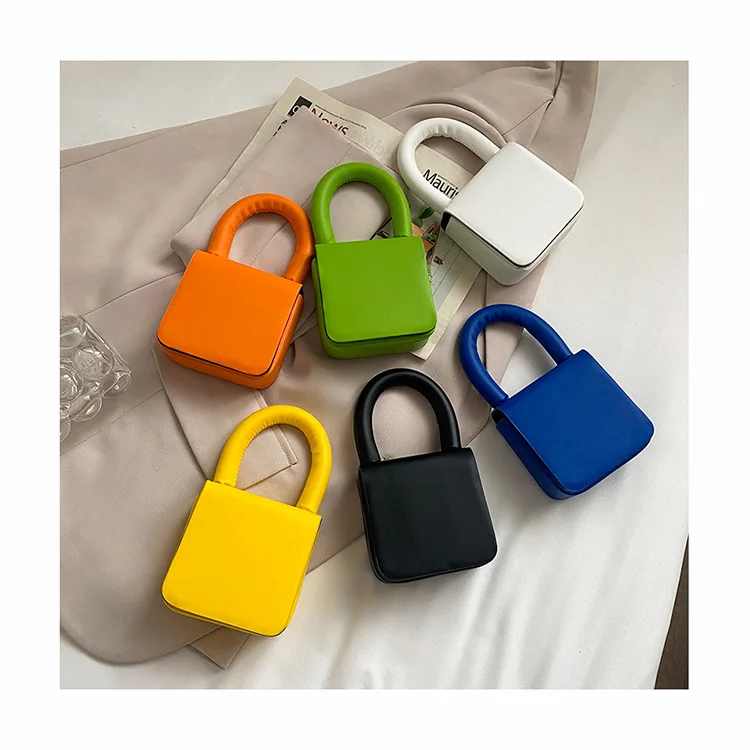 Luxury Mini PU Leather Bag Women Square Flaps Solid Candy Color Earphone/Lipstick/Keys bag Tiny Chain Shoulder Crossbody Bags
Luxury Mini PU Leather Bag Women Square Flaps Solid Candy Color Earphone/Lipstick/Keys bag Tiny Chain Shoulder Crossbody Bags