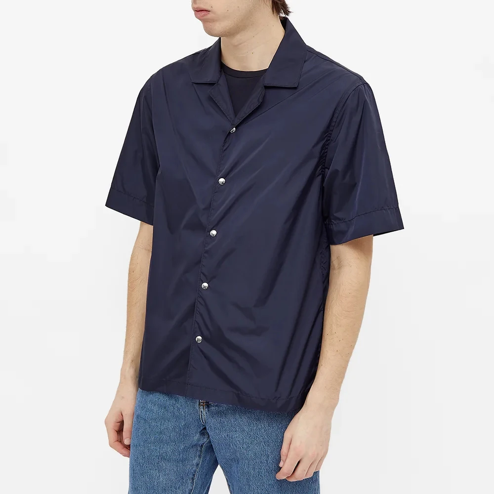 t shirt men custom logo navy camp collar nylon short sleeve button shirts for men, As our picture show or any colors you want
t shirt men custom logo navy camp collar nylon short sleeve button shirts for men, As our picture show or any colors you want