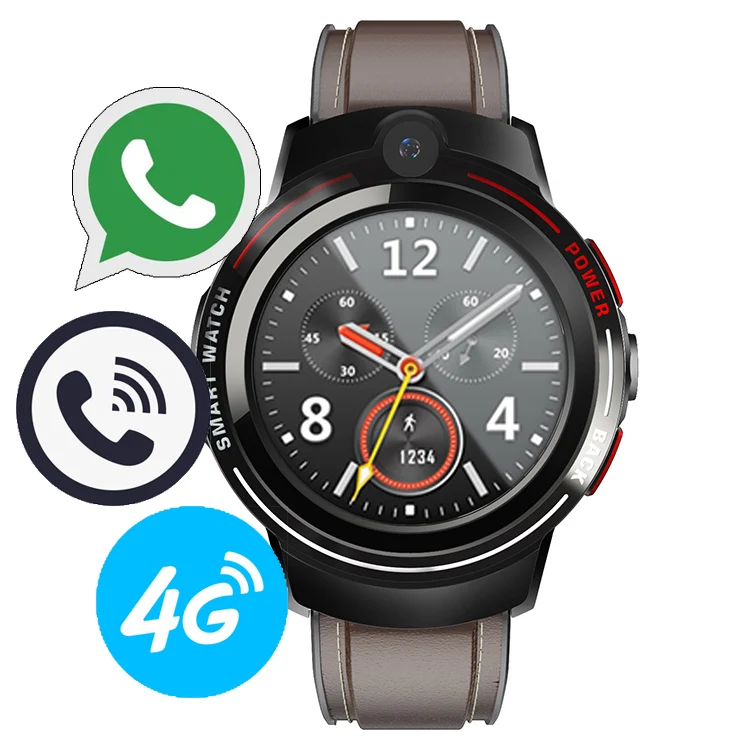 Sim Card Support 4G Smartwatch Waterproof Android Wear IP67 IP68 DA08 GPS Call WhatsApp 2 dual Camera Bracelet Smartwatch
Sim Card Support 4G Smartwatch Waterproof Android Wear IP67 IP68 DA08 GPS Call WhatsApp 2 dual Camera Bracelet Smartwatch