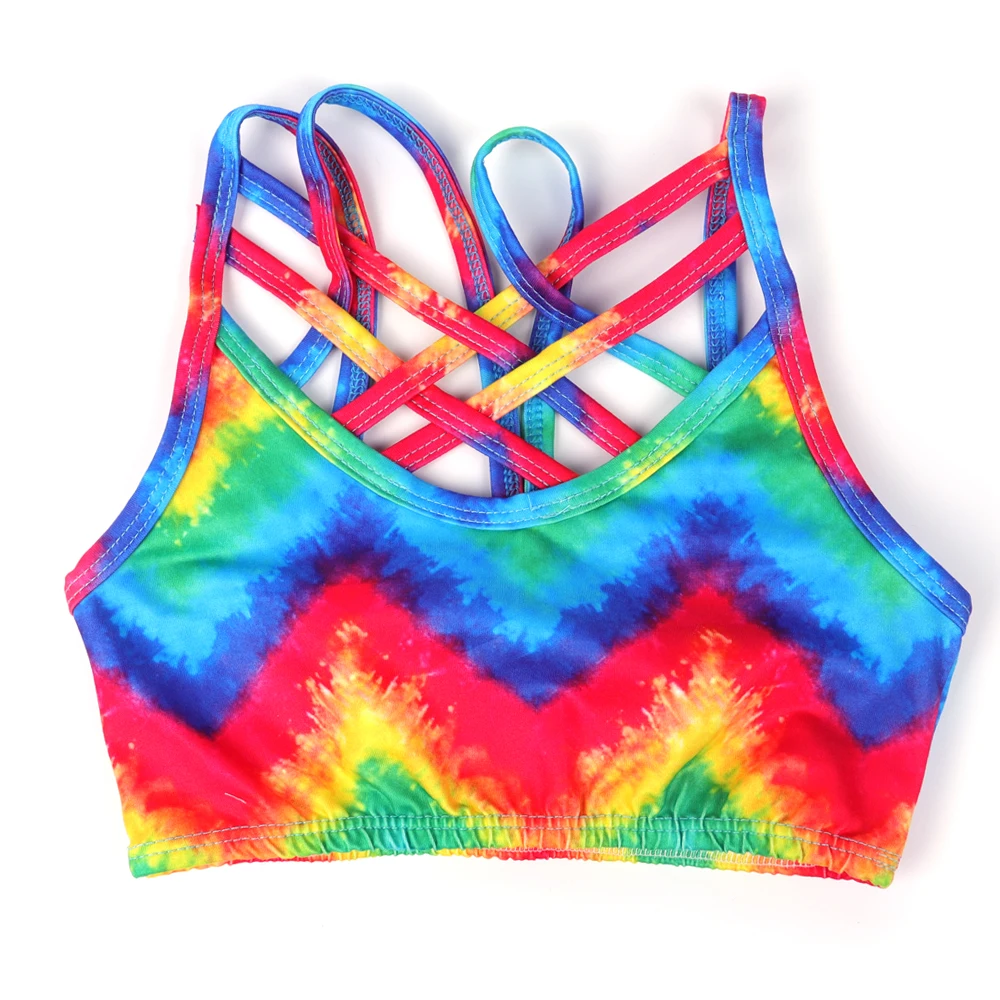 New arrival Summer Fashion Mommy and Girls Back Straps Crossed Colorful Bralettes for Kids
New arrival Summer Fashion Mommy and Girls Back Straps Crossed Colorful Bralettes for Kids