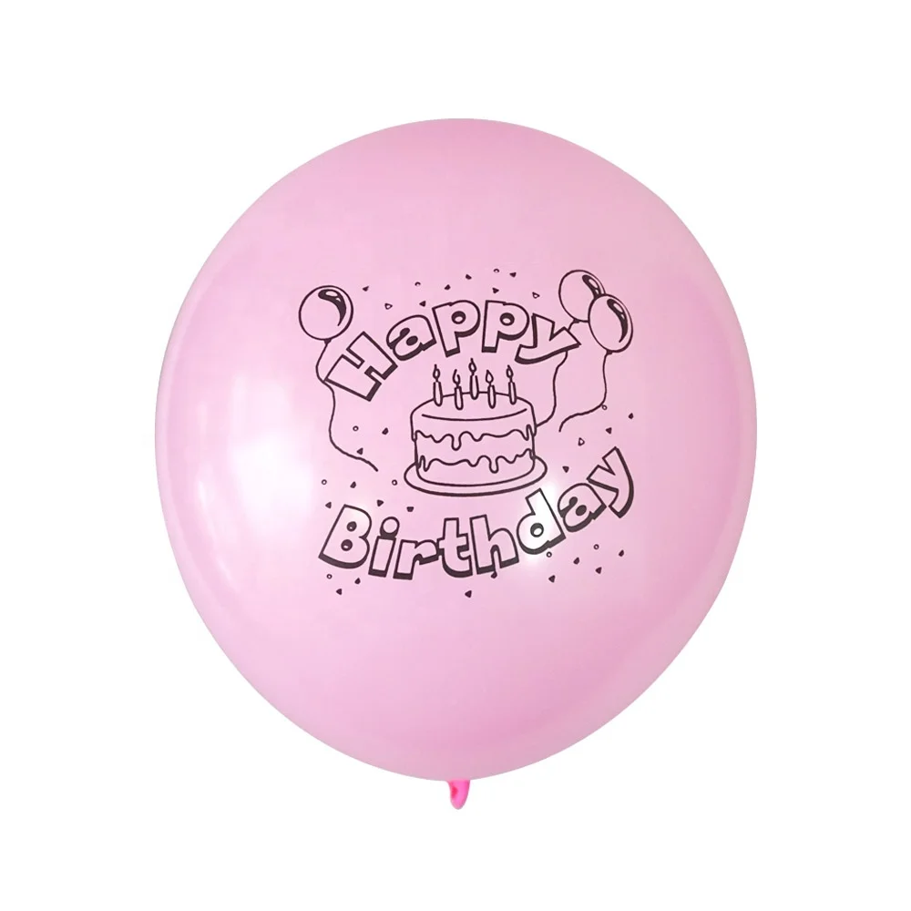 FENGCHE 12 inch Inflatable Helium Eco Friendly Latex Customised Letter Printed Happy Birthday Balloons
FENGCHE 12 inch Inflatable Helium Eco Friendly Latex Customised Letter Printed Happy Birthday Balloons