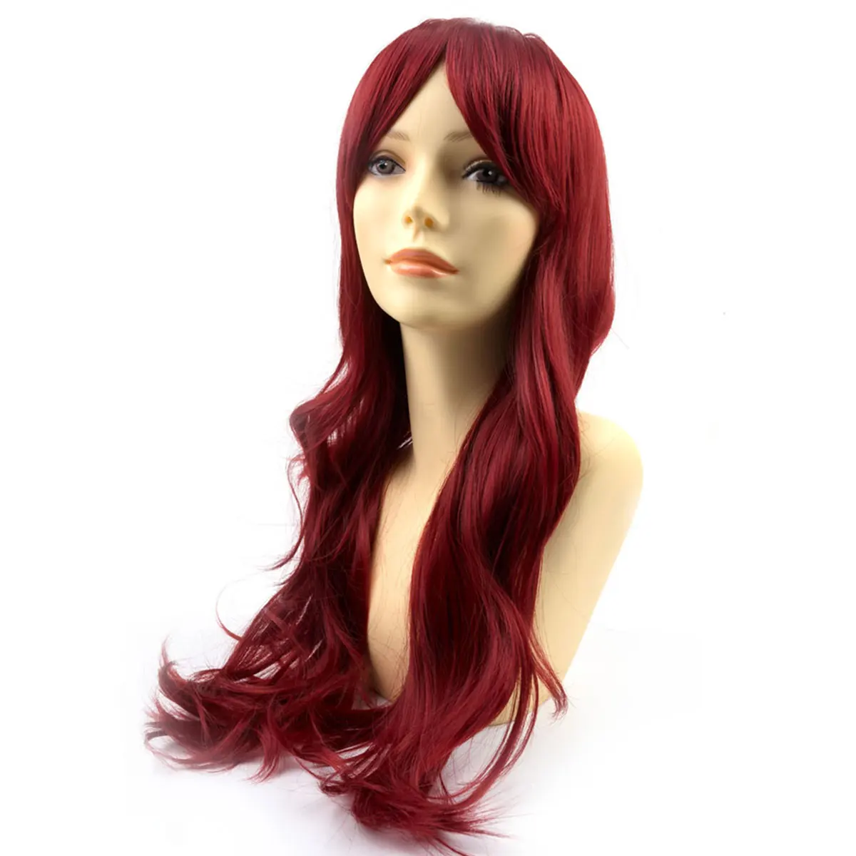 Hot Selling Red Fashion Women Anime Long Curly Wavy Synthetic Wig Party Cosplay Full Wigs, #t1557-wine red
Hot Selling Red Fashion Women Anime Long Curly Wavy Synthetic Wig Party Cosplay Full Wigs, #t1557-wine red
