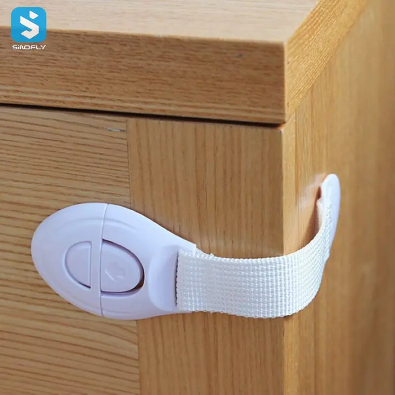 Baby cabinet safety locks woven nylon lock kids security protection toilet locks for kids, White
Baby cabinet safety locks woven nylon lock kids security protection toilet locks for kids, White