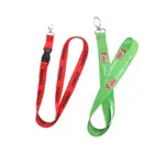 China No Minimum Order Wholesale Manufacturer Heat Transfer Printed Polyester Lanyard Key Chain