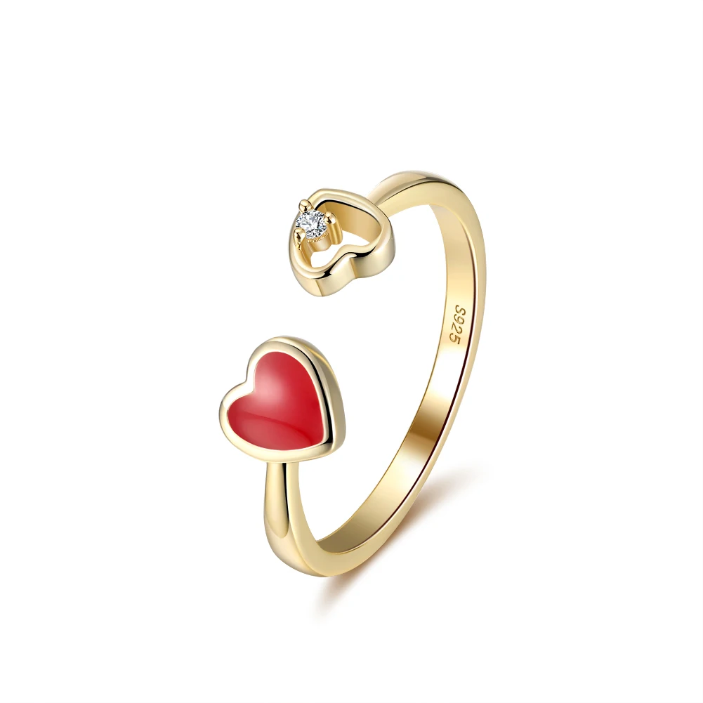 RINNTIN EQR04 hot sale jewelry 14k gold plated sterling silver adjustable 925 heart shape gold plated ring
RINNTIN EQR04 hot sale jewelry 14k gold plated sterling silver adjustable 925 heart shape gold plated ring