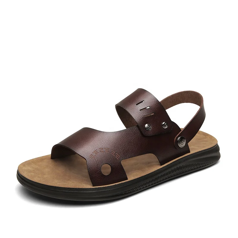 Two-User Outdoor Beach Shoes Men's Microfiber Leather Slippers Fashion Casual Sandals
Two-User Outdoor Beach Shoes Men's Microfiber Leather Slippers Fashion Casual Sandals